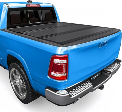TOMOKA Soft Tri Fold Truck Bed Tonneau Cover Compatible with 2009-2026 Dodge Ram 1500(Classic Body & New Body) & 2010-2026 Dodge RAM 2500 3500 5.7 FT Bed, Without RamBox in Saudi Arabia
