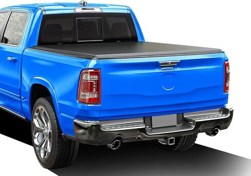 TOMOKA Soft Tri Fold Truck Bed Tonneau Cover Compatible with 2009-2026 Dodge Ram 1500(Classic Body & New Body) & 2010-2026 Dodge RAM 2500 3500 5.7 FT Bed, Without RamBox in Saudi Arabia