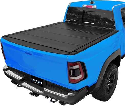 TOMOKA Soft Tri Fold Truck Bed Tonneau Cover Compatible with 2009-2026 Dodge Ram 1500(Classic Body & New Body) & 2010-2026 Dodge RAM 2500 3500 5.7 FT Bed, Without RamBox in Saudi Arabia