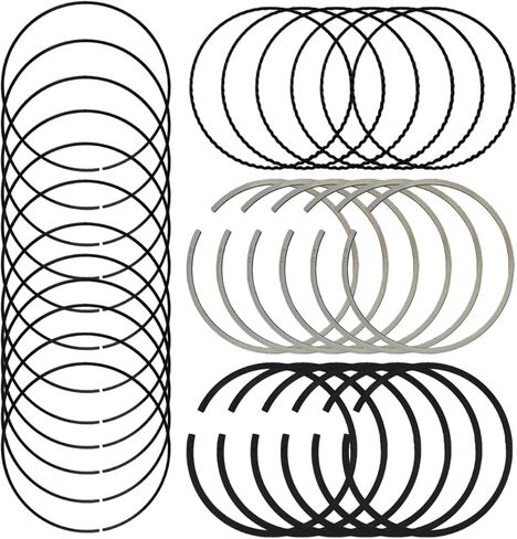 STD Engine Piston Ring Kit Fits for Dodge Ram Dakota Nitro for Jeep Liberty Grand Cherokee for Chrysler Town & Country 1990-2010 5012364AC, 4897033AA, 5241052, 5241051 in Saudi Arabia