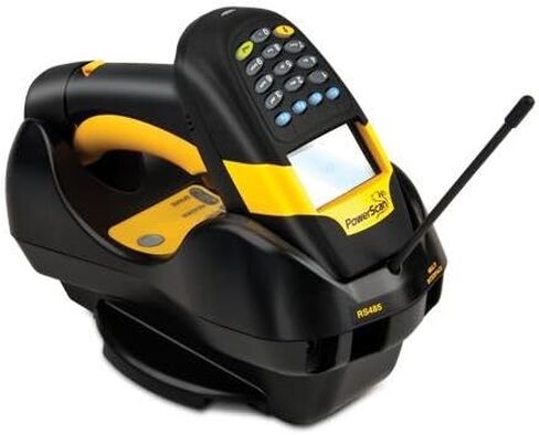 قارئ الباركود الليزري المحمول Datalogic PowerScan M8300 (DK AR 910، 16 مفتاحًا، بطارية قابلة للإزالة ومجموعة USB) in Kuwait