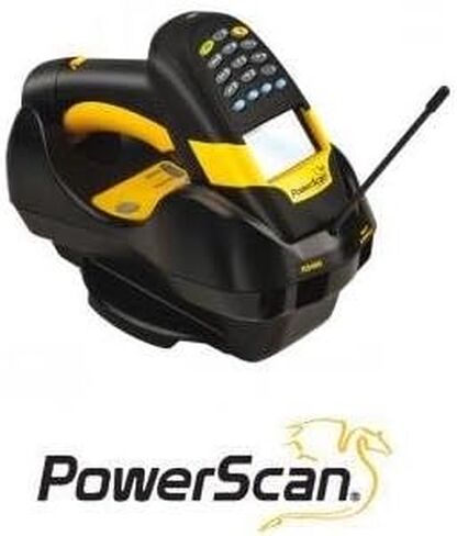 قارئ الباركود الليزري المحمول Datalogic PowerScan M8300 (DK AR 910، 16 مفتاحًا، بطارية قابلة للإزالة ومجموعة USB) in Kuwait