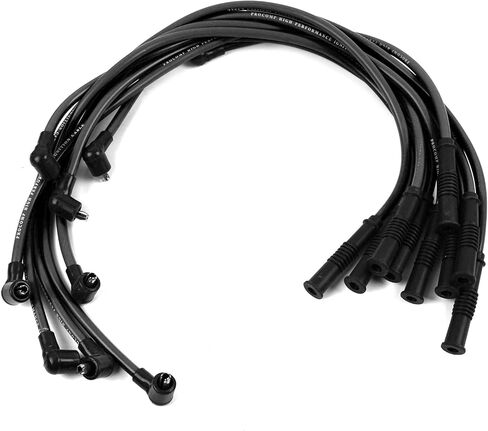 Speedmaster PCE390.1021.01 Universal 90 درجة إلى مستقيم - أنثى - أسلاك توصيل الإشعال السوداء (تناسب سيارات Ford) in Kuwait