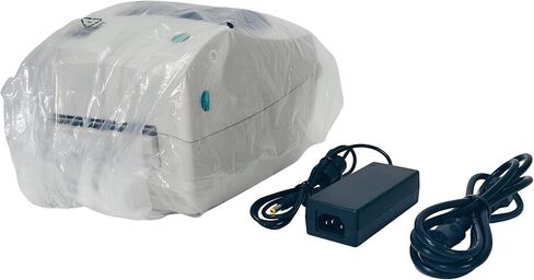 موزع طابعة ملصقات سطح المكتب للنقل الحراري Zebra GC420T USB جاهز للطباعة، مع حزمة محول تيار متردد، وكابل USB ولفة من الملصقات الحرارية in Kuwait