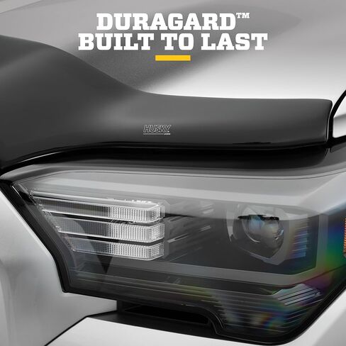 Husky Liners Aeroskin Hood Protector | Fits 2015-2019 Chevrolet Silverado 2500 HD/3500 HD ((Excludes Induction System Hood)) | Low Profile Deflector/Bug Shield - 1 pc., Chrome | 2892087 in Kuwait