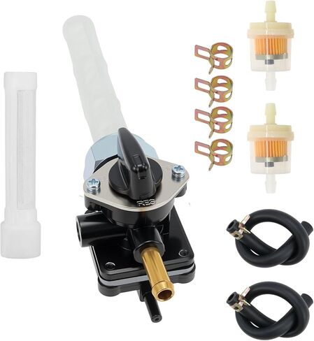 Fuel Valve Petcock 22mm Straight Outlet Fit for Sportster 883 XL883 XLH883 for Sportster 1200 XL1200 XLH1200 Replace 62169-95 in Saudi Arabia