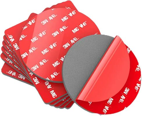 LingFei VHB Double-Sided Adhesive Pads for Dash Cam Mount – 4-Pack 2.2" Round, Heat Resistant Sticky Tape for Car Windshield, Dashboard, GPS, and Camera Holders with 4 Adhesion Promoter in Saudi Arabia