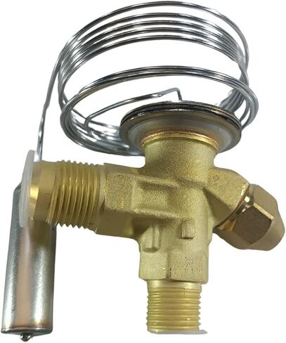 Danfoss 068Z3400 1/6-4.5TR جسم صمام التوسيع، T 2، R404A، R507A، 3/8x1/2 بوصة، مضيئة، داخلي معادلة، تدفق فردي، -40 إلى 50 فهرنهايت، السعة المحددة حسب حجم الفتحة تباع بشكل منفصل، 068Z3508 in Kuwait