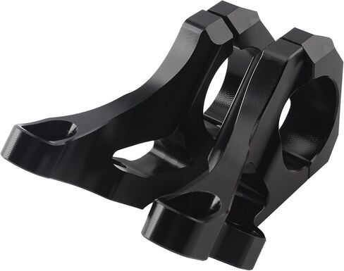 31.8mm 1.25" Handlebar Mount CNC E-Bike Handle Bar Riser Clamp Replacement for Surron Light Bee X S Segway X160 X260 - Black in Kuwait