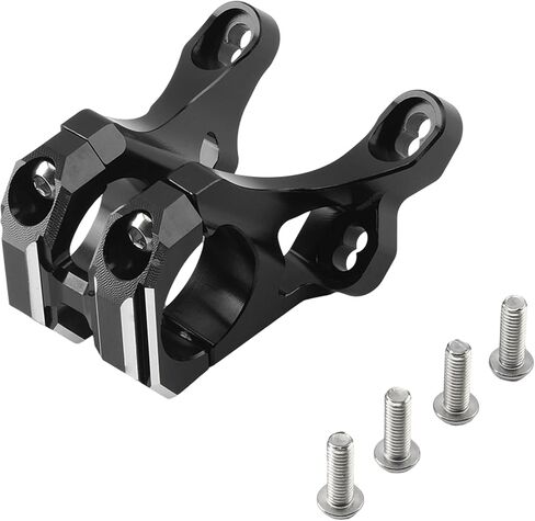 31.8mm 1.25" Handlebar Mount CNC E-Bike Handle Bar Riser Clamp Replacement for Surron Light Bee X S Segway X160 X260 - Black in Kuwait