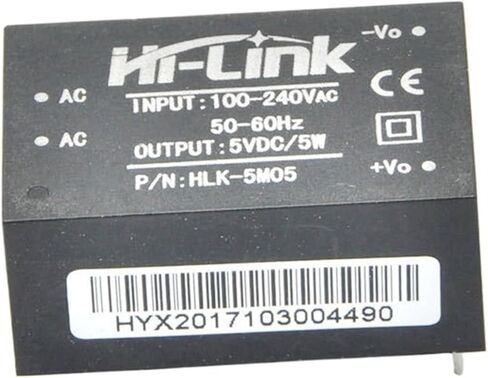 5PCS HLK-5M05 HLK-5M03 HLK-5M12 5W AC-DC 220V to 12V/5V/3.3V Buck Step Down Power Supply Module Converter Intelligent(HLK-5M03) in Kuwait