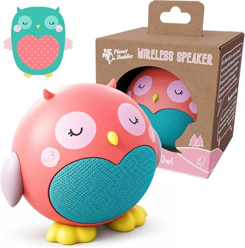Kids Bluetooth Speaker Boys and Girls with Microphone, Mini Bluetooth Speaker Portable Wireless, 60 Day Battery, for Home, Outdoor and Travel, Works with iPhone and Android – Pepper Penguin in Saudi Arabia