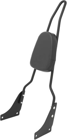Passenger Sissy Bar Tall Rear Backrest Pad Fit for Honda Shadow Sabre Ace 1100 VT1100 1995-2005, Black in Kuwait