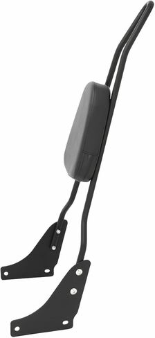 Passenger Sissy Bar Tall Rear Backrest Pad Fit for Honda Shadow Sabre Ace 1100 VT1100 1995-2005, Black in Kuwait