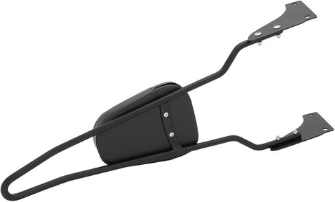 Passenger Sissy Bar Tall Rear Backrest Pad Fit for Honda Shadow Sabre Ace 1100 VT1100 1995-2005, Black in Kuwait