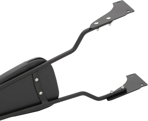 Passenger Sissy Bar Tall Rear Backrest Pad Fit for Honda Shadow Sabre Ace 1100 VT1100 1995-2005, Black in Kuwait