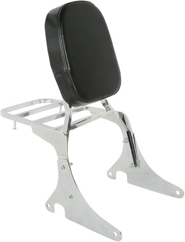 Detachable Backrest Sissy Bar Luggage Rack Fit for Kawasaki Vulcan VN 400 800 1995-2012 in Kuwait