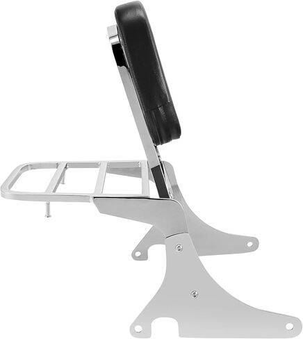 Detachable Backrest Sissy Bar Luggage Rack Fit for Kawasaki Vulcan VN 400 800 1995-2012 in Kuwait
