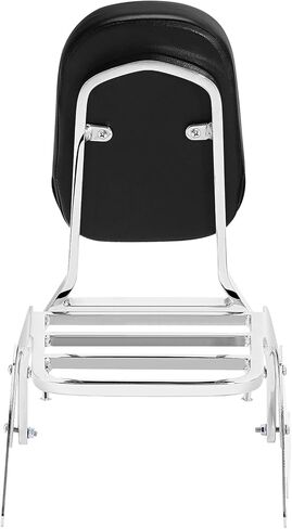 Detachable Backrest Sissy Bar Luggage Rack Fit for Kawasaki Vulcan VN 400 800 1995-2012 in Kuwait