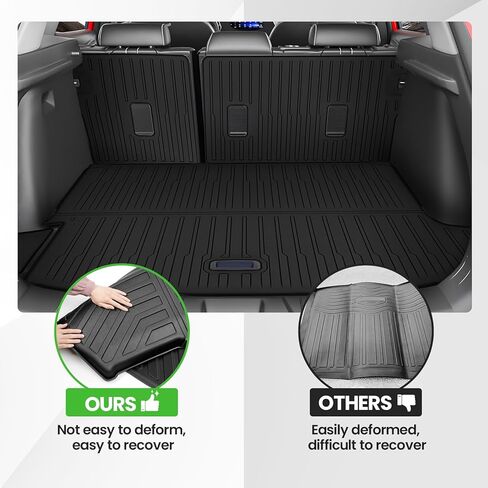 Cartist Cargo Liner for Chevy Trax/Buick Envista 2024 2025 2026, All Weather Cargo Mats for Trax Accessories, Heavy Duty TPE Trunk Mat with Backrest Mats, Car Accessories in Kuwait