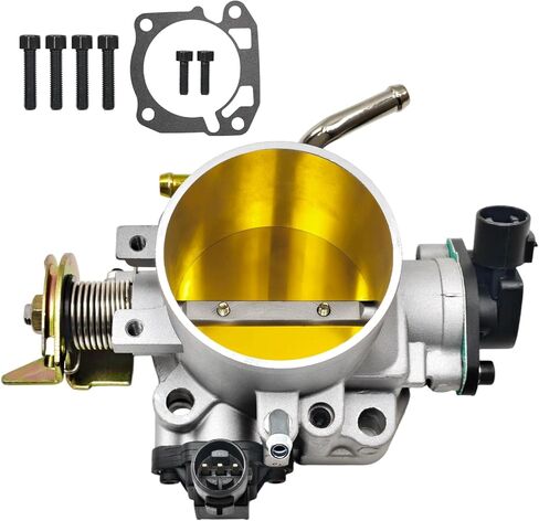 309-05-1050 70mm Throttle Body W/Pre-Calibrated TPS Compatible with Honda B D H F-Series Engines 70mm Performance Cable Throttle Body Replaces# 309-05-1050 Silver in Saudi Arabia