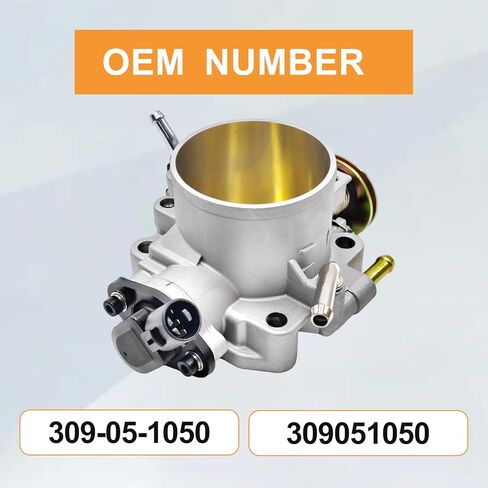 309-05-1050 70mm Throttle Body W/Pre-Calibrated TPS Compatible with Honda B D H F-Series Engines 70mm Performance Cable Throttle Body Replaces# 309-05-1050 Silver in Saudi Arabia