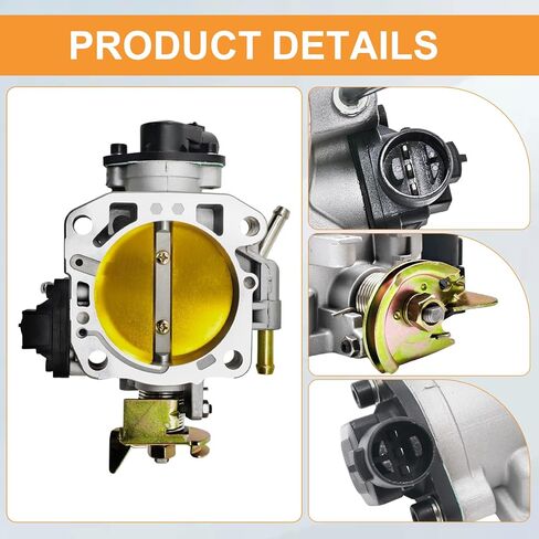 309-05-1050 70mm Throttle Body W/Pre-Calibrated TPS Compatible with Honda B D H F-Series Engines 70mm Performance Cable Throttle Body Replaces# 309-05-1050 Silver in Saudi Arabia