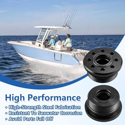 63P-43821 Cylinder End Screw Seals Trim Tilt Kit Fit for Yamaha Outboard 4T 150HP 2011-2017 Outboard Power Trim Cap 2Pcs in Saudi Arabia