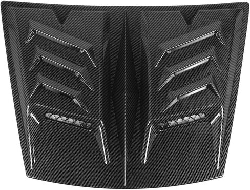Hood Vent Trim Cover Universal Engine Hood Intake Vent Cover for Series E90 E91 W117 Carbon Fiber Color ABS Exterior Decoration in Kuwait