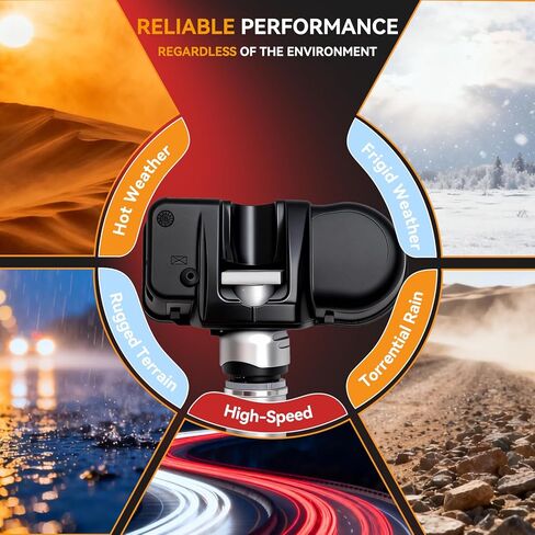 4PCS Pre-Programmed Tire Pressure Monitoring Sensor 433MHz TPMS 56029359AA Fit for Jeep 2008-2010 Commander Cherokee Liberty Wrangler, Fit for Dodge 2009-2010 Ram 1500 2500 3500 Pickup Nitro in Kuwait