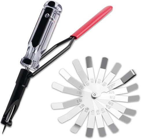 Valve Adjustment Tool with Slotted Stud,Valve Lash Tool for 10mm Jam Nuts & Valves Adjustment Feeler Gauges,Valves Lash Adjustments Tools Compatible with Honda Nissan Toyota in Kuwait