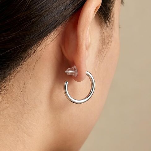 1000 Pcs Silicone Earring Backs, Soft Earring Backs 4mm Small Earrings Backing Clear Ear Safety Back Pads Clutch Stopper Replacement for Fish Hook Earrings Studs Hoops in Saudi Arabia
