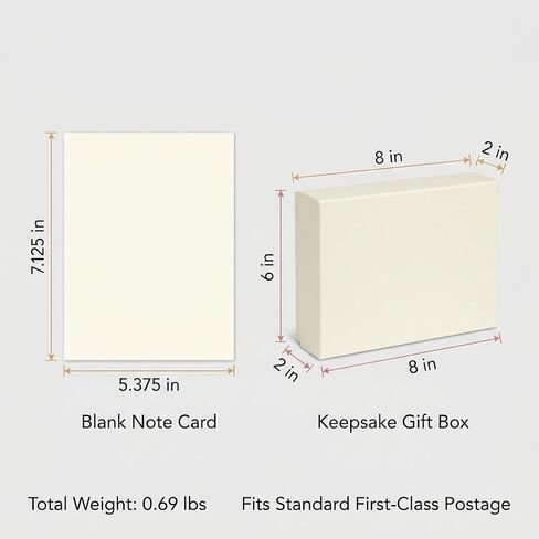 Renoir Impressionist Note Cards — 16 Blank Art Cards with Envelopes in Keepsake Gift Box in Saudi Arabia