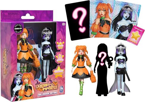 PhatMojo Dress to Impress — Mystery Models — Small Dolls 3-Pack — Halloween Edition — Series 2 — Includes DLC Code — Officially Licensed Collector Set in Saudi Arabia