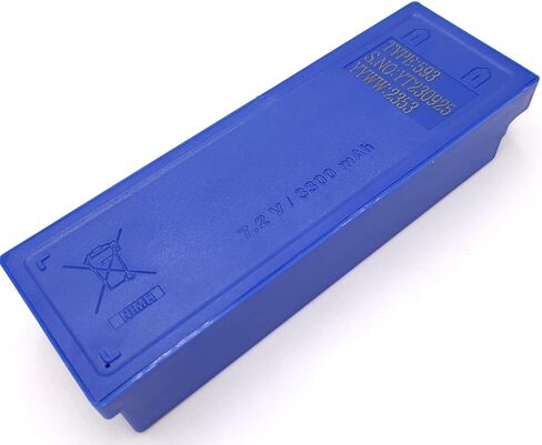 5-Pieces Type 593 Battery NiMH 7.2V 3300 mAh Crane Remote Control Battery for Scanreco 592 593 590 960 16131 17162, Blue in Saudi Arabia