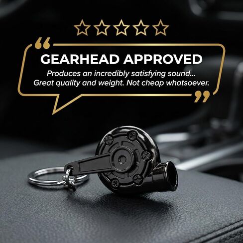 Hitt Brands Turbo Keychain for Car Keys – Realistic Spinning Turbine Keys Ring, Cool Car Key Chain Accessory for Men & Women, Metal Keys Holder, Automotive Gift, Cute Keychains for Cars Enthusiasts in Saudi Arabia