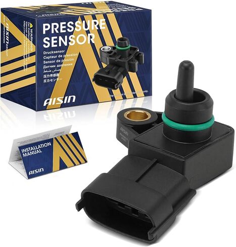 AISIN AFTERMARKET PRSAZ-00171 مستشعر الضغط المطلق المنوع (MAP) - متوافق مع Hyundai Elantra، Sonata، Santa Fe، Accent، Tucson، Kia Soul، Optima، Forte، Sportage، Rio، Sedona in Kuwait