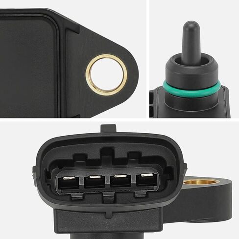 AISIN AFTERMARKET PRSAZ-00171 مستشعر الضغط المطلق المنوع (MAP) - متوافق مع Hyundai Elantra، Sonata، Santa Fe، Accent، Tucson، Kia Soul، Optima، Forte، Sportage، Rio، Sedona in Kuwait