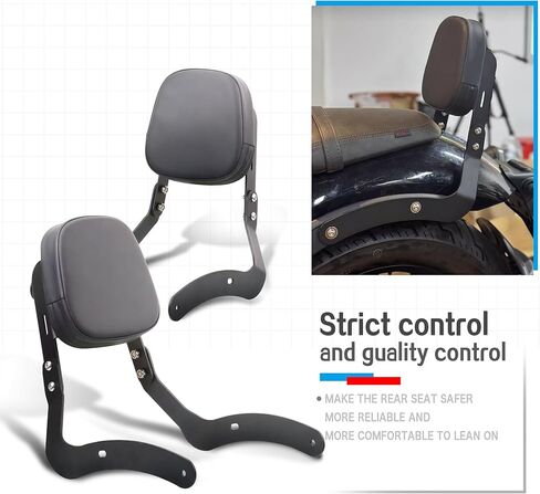 Motorcycle Rear Passenger Detachables Backrest Sissy Bar With Cushion Pad For CFMOTO 450 CLC 450 450CLC in Saudi Arabia