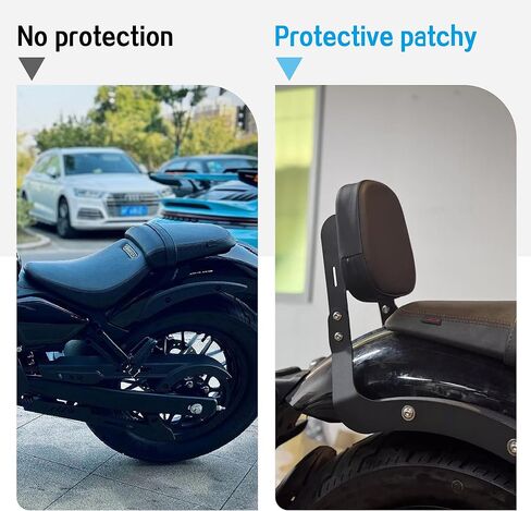 Motorcycle Rear Passenger Detachables Backrest Sissy Bar With Cushion Pad For CFMOTO 450 CLC 450 450CLC in Saudi Arabia