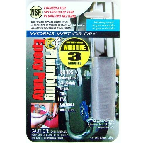 PC Products PC-Plumbing Epoxy Putty, 2oz Stick, Gray (25598) in Saudi Arabia