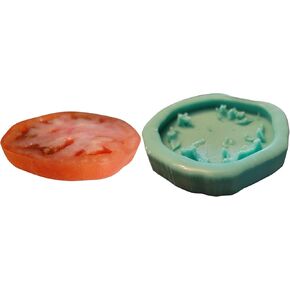 Tomato Slice Silicone Mold | Realistic Food Shape Mold for Soap Embeds | Candle Embeds Mold| Wax Melts Silicone Mold| Not Food Grade in Saudi Arabia