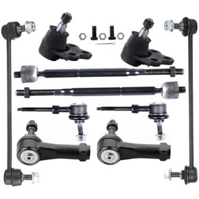 طقم تعليق وصلة قضيب Sway Bar وصلة كروية أمامية سفلية لـ Chevy for Saturn for Vue 3.0L 2003 & 2.2L 2002-3.5L 2004-2007 سبائك الصلب المغلفة in Kuwait