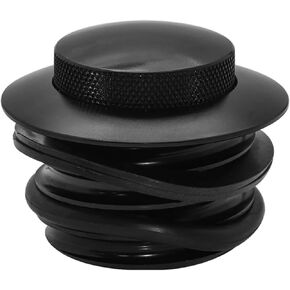 Moto Fuel Tank Decorative Oil Cap Compatible With Sportsters 1982-2020 1200 883 Touring Road King Softail Dyna(Black) in Saudi Arabia