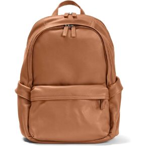 Leatherology Brown Parker Backpack – Full Grain Leather Laptop Backpack with Multiple Compartments & Adjustable Straps in Saudi Arabia