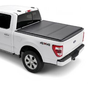 Hard 4-Fold Low Profile 5.5 ft Truck Bed tonneau Cover fits 2021–2026 Ford F-150 (Including Raptor and Lightning), 5' 5" Bed Waterproof and Seek Design with Security Lock in Saudi Arabia