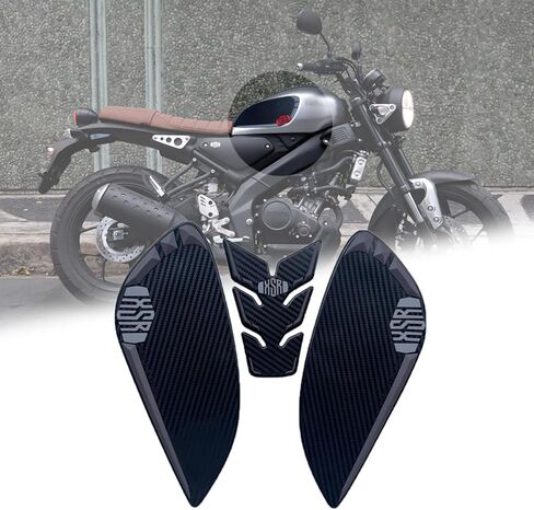 FOR XSR125 xsr 125 XSR155 xsr 155 XSR700 xsr 700 XSR900 xsr 900 2019-2024 2025 Motorcycle Fuel Tank Non-Slip Side Pads Anti-Slip and Scratch-Proof Fuel Tank Stickers Gas Tank Protectors (C) in Saudi Arabia