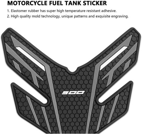 للنينجا 500 Z500 نينجا 500 SE Ninja500 2024 2025 2026 ملحقات جديدة وسادات جانبية لخزان الوقود ملصقات حماية ملصقات لخزان الوقود وسادات الركبة وسادات الجر وسادات خزان الوقود (رمادي) in Kuwait