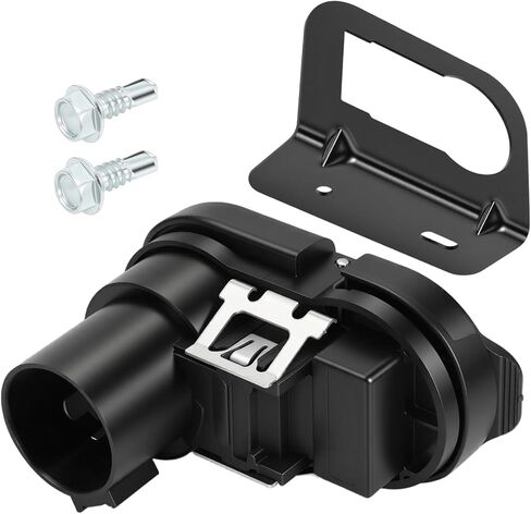 Rear Bumper Trailer Tow Hitch Receptacle Plug 23404450 Compatible with Canyon Colorado 2015-2022 Silverado 2014-2019 Sierra Escalade Trailer Brake Harness Towing 7 pin 4 pin Trailer Adapter 22799842 in Kuwait