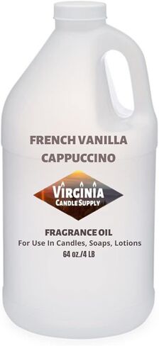 French Vanilla Cappuccino Fragrance Oil (64 oz Bottle) for Candle Making, Soap Making, Tart Making, Room Sprays, Lotions, Car Fresheners, Slime, Bath Bombs, Warmers… in Kuwait